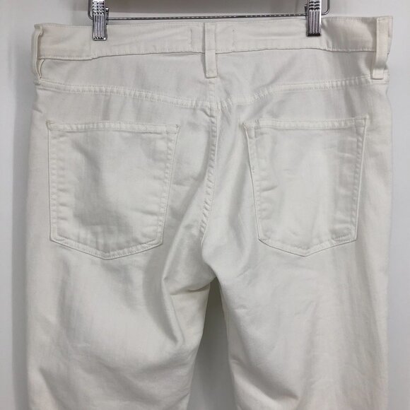 Vince White  denim Relaxed straight leg 5 pocket jeans waist 31 (unisex) - Picture 8 of 16